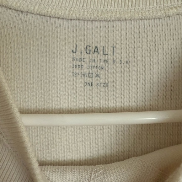 John Galt white crewneck sweater - Picture 3 of 3